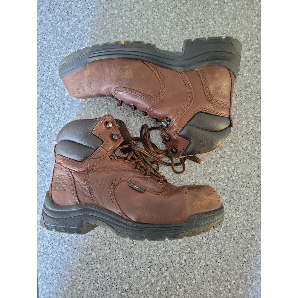 Timberland Pro Series Women's Titan 6" Alloy Toe Waterproof Work Boot Size 8 W